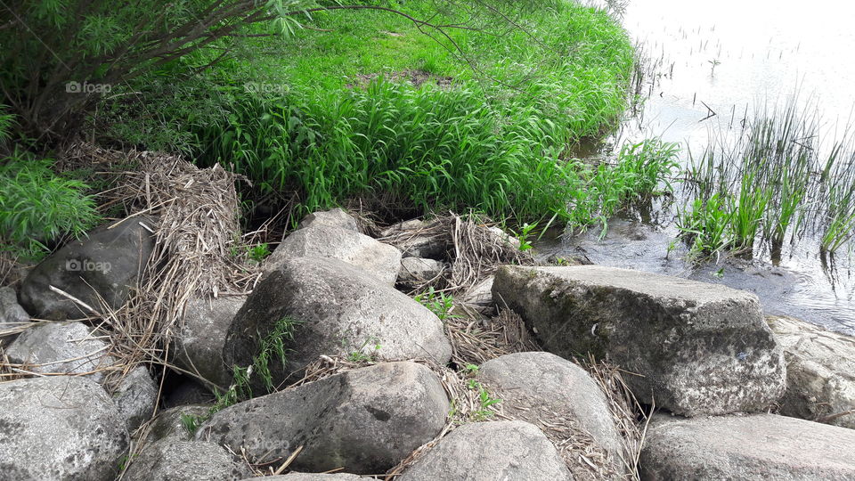 River Venta Lithuania.