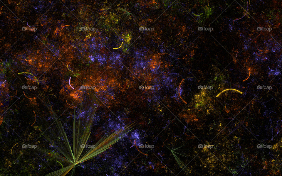 multicolored fractal