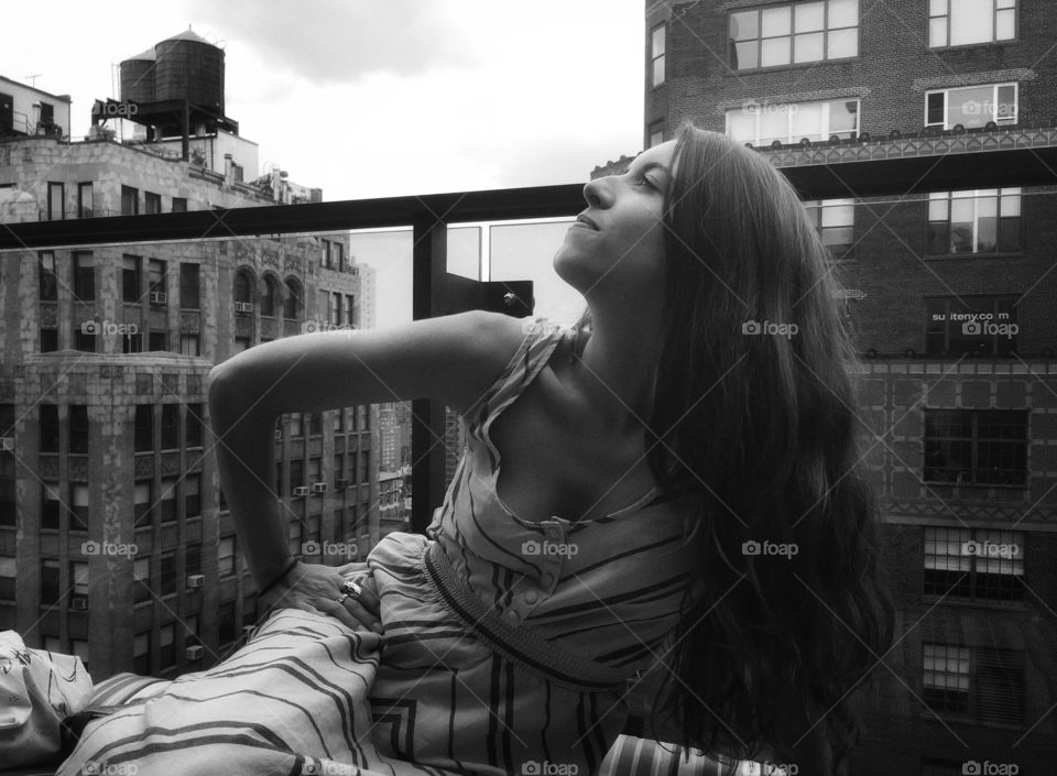 Nyc nikki. Posed portrait