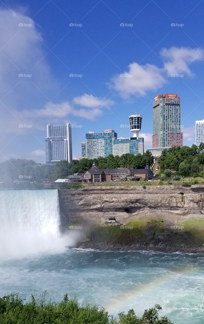 Niagara Falls, NY near border with Canada