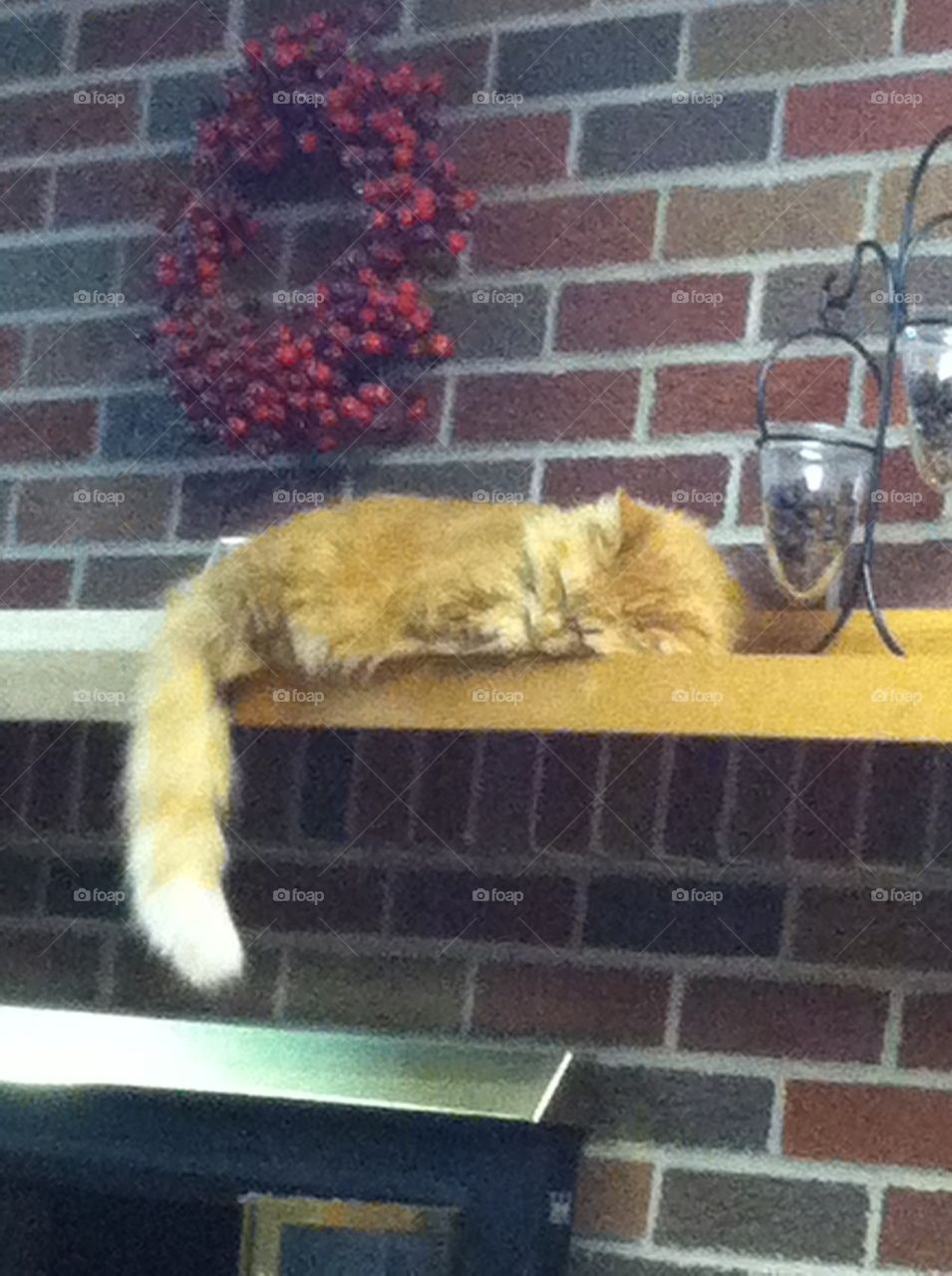 Rusty on mantle