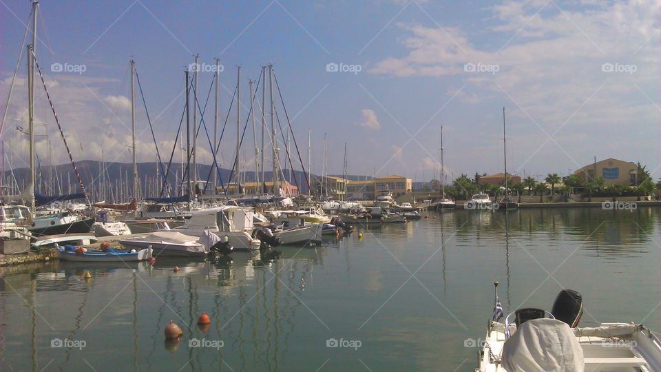 Water, Sea, Harbor, Sailboat, Boat