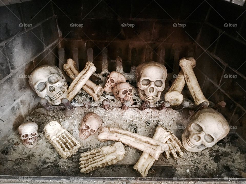 Halloween decor for Getty mission