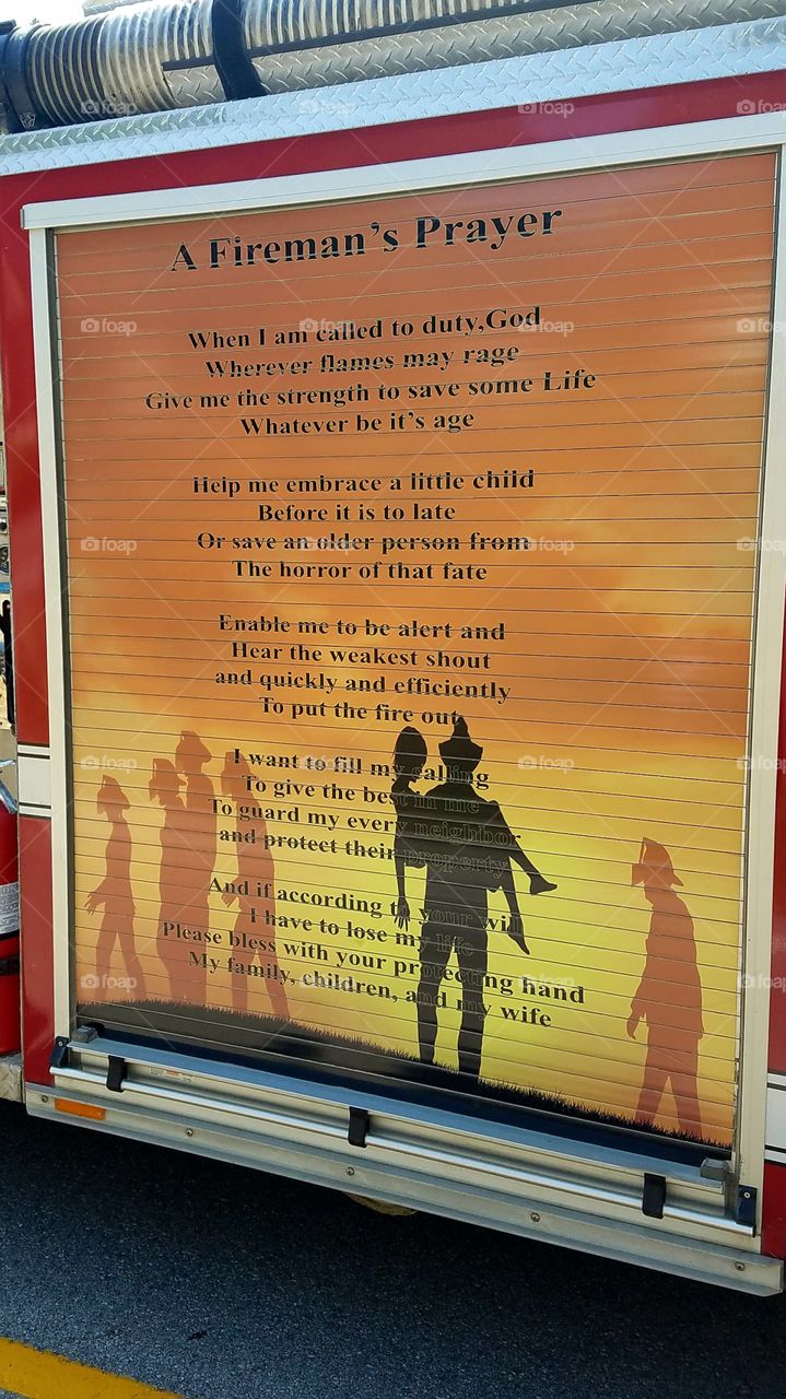 Fireman Prayer