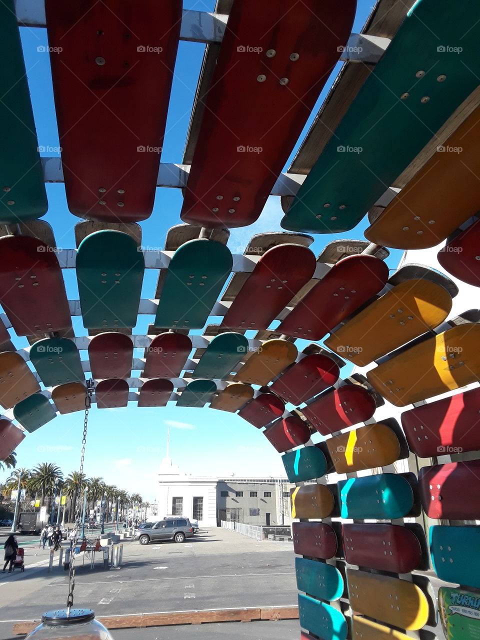 San Francisco California Skateboard.