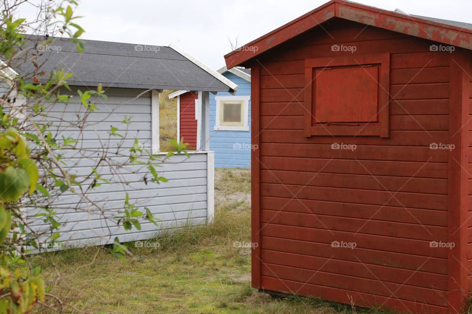 Wooden small houses 