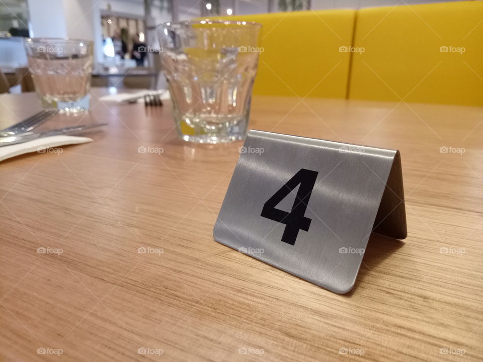 Table number 4