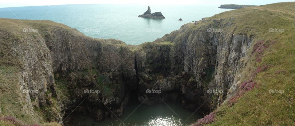 Welsh seascape