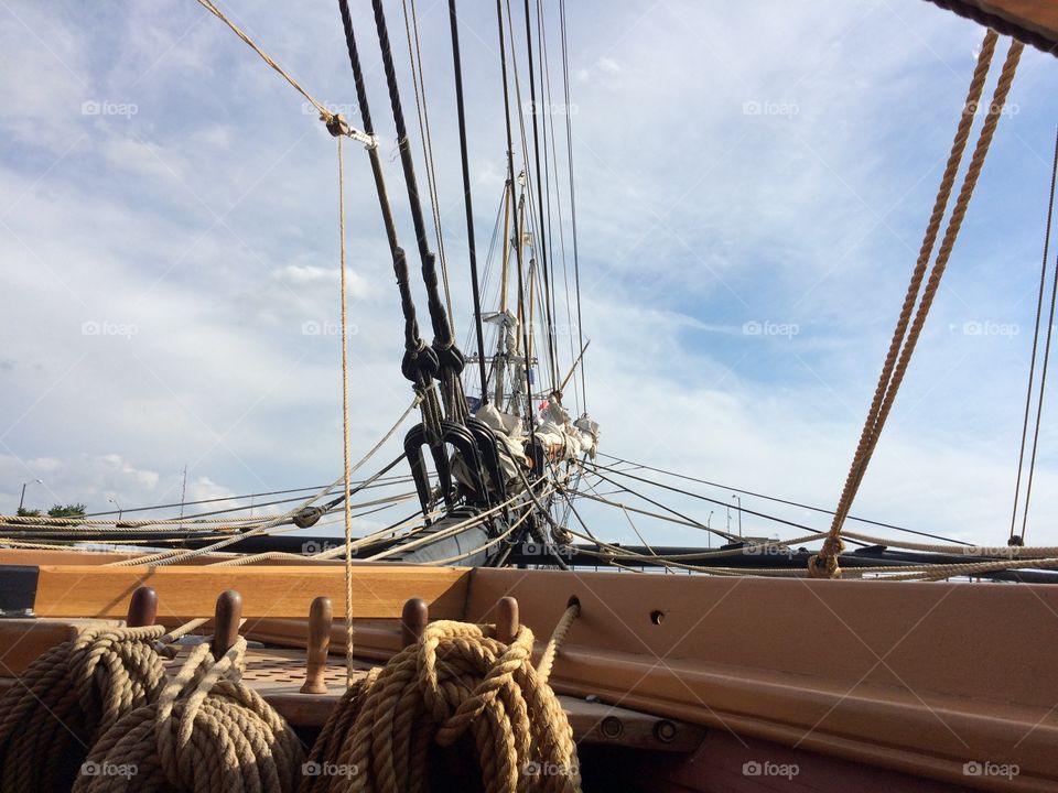Sailboat, Rope, Sail, Yacht, Watercraft