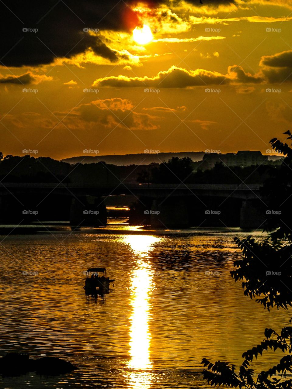 Susquehanna River sunset