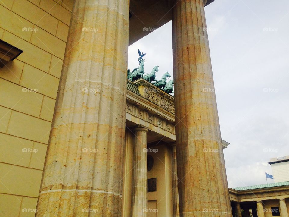 Brandenburg gate. Brandenburg gate, Berlin, Germany 