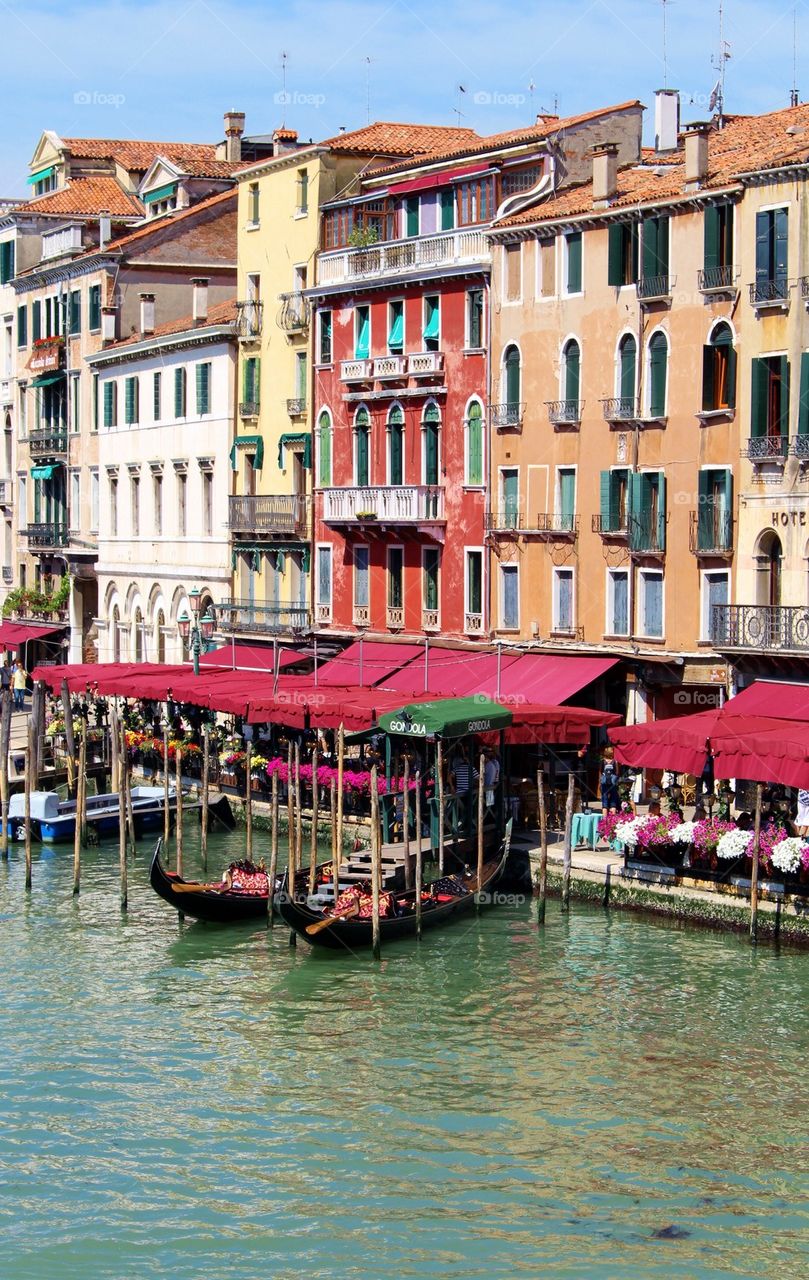 View from the Rialto Bridge