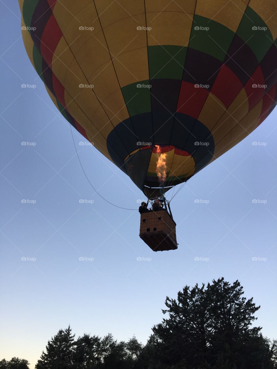 Hot air Balloon Sedona. Red Rock Balloon Co.