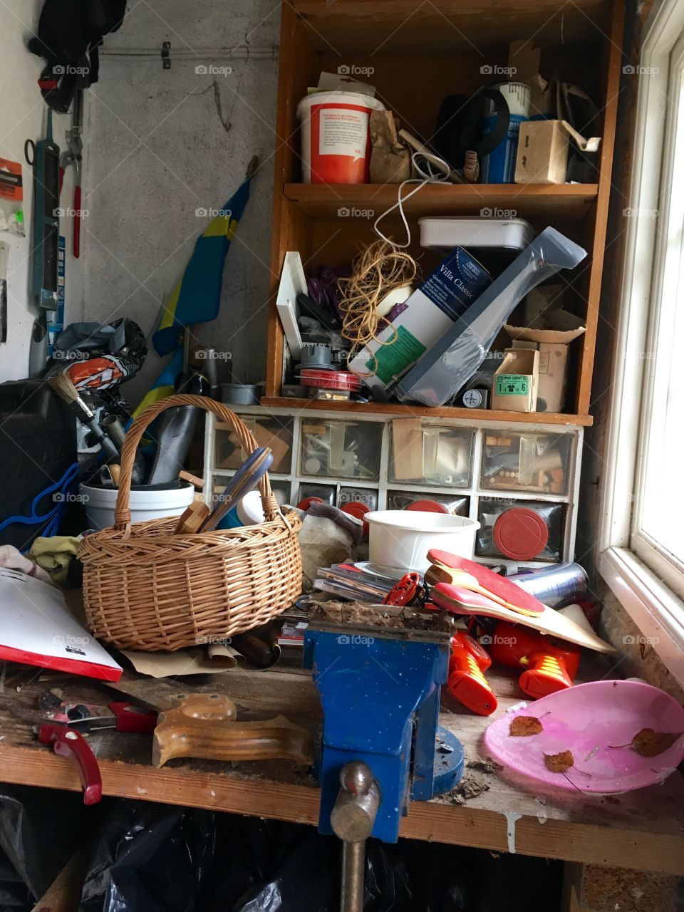 Unorganized shed 