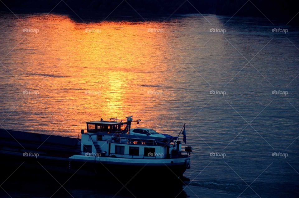 Floating in Danube