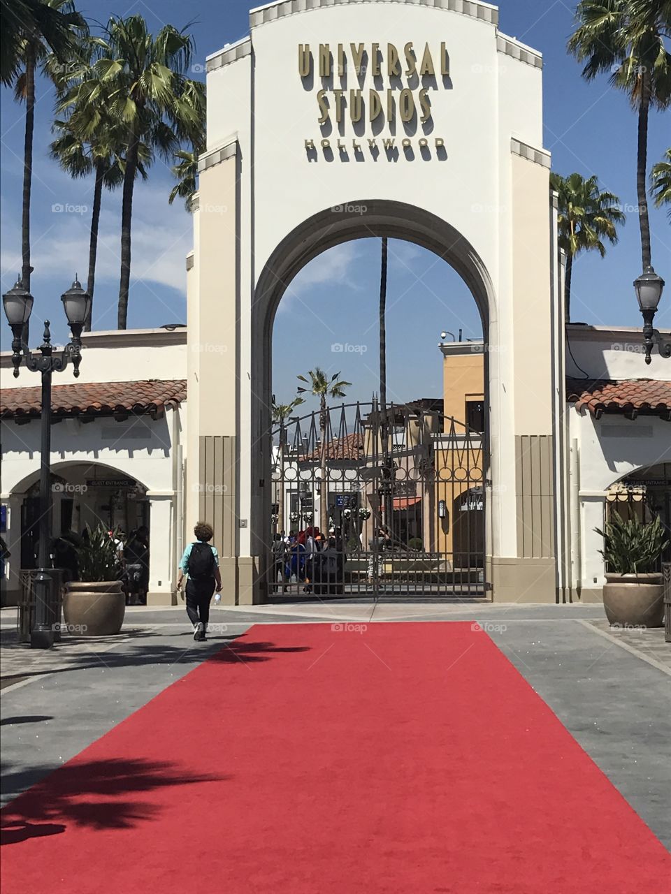 Universal Studios Red Carpet Entrance