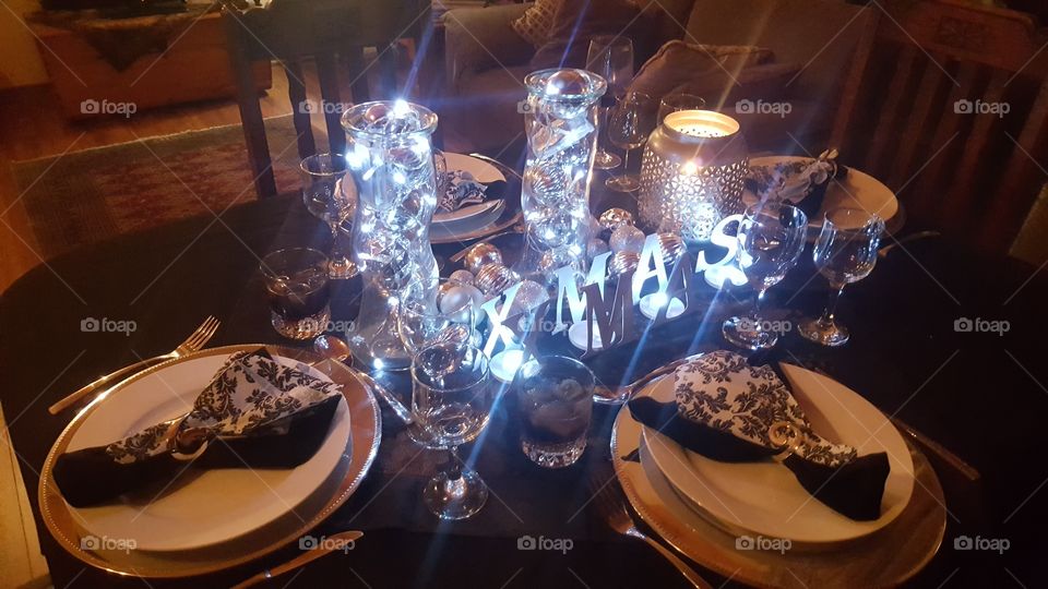 Christmas Table Decorations