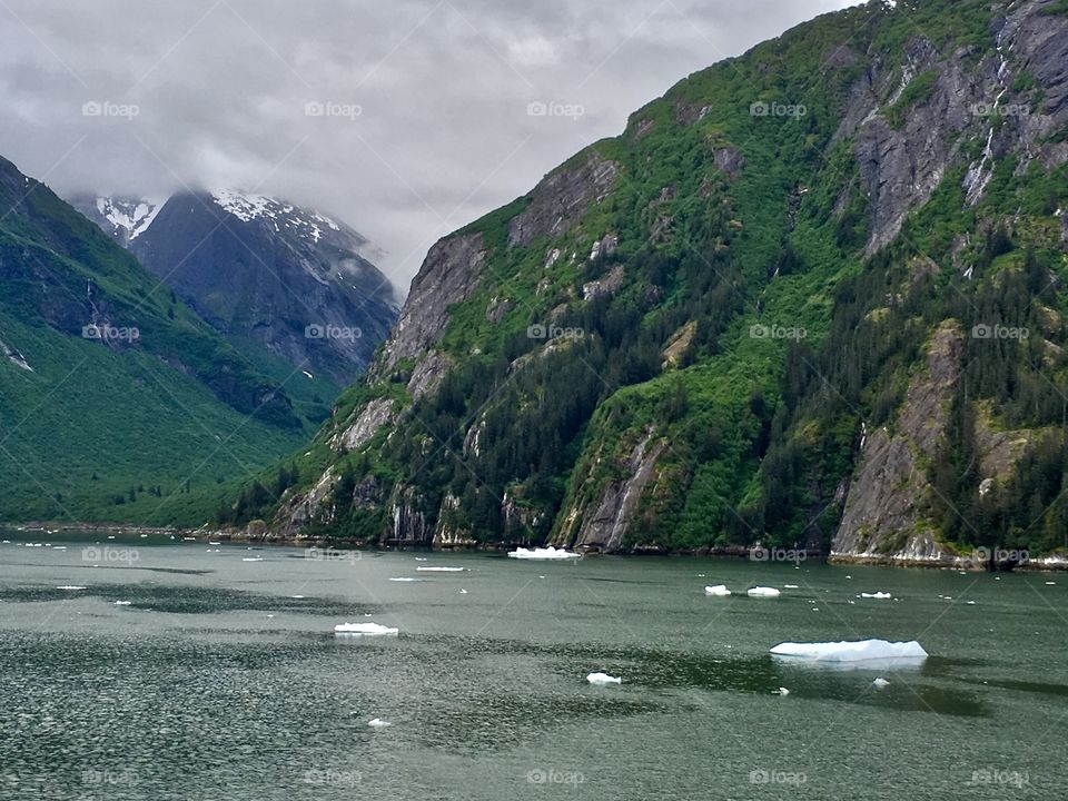 Tracy Arm Fjord in Alaska