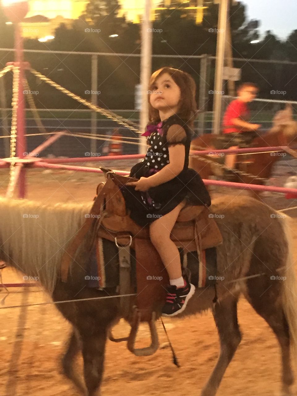 First Pony Ride