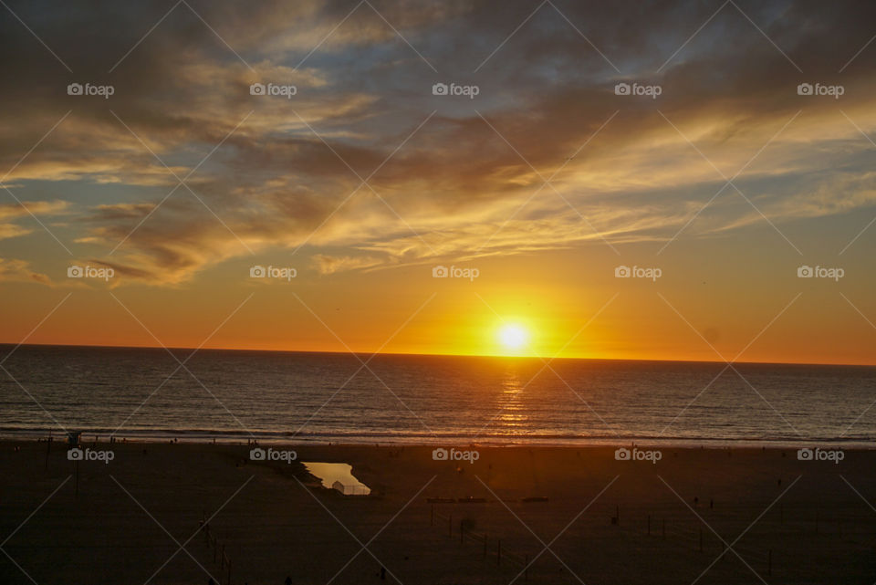 Pacific Ocean Sunset