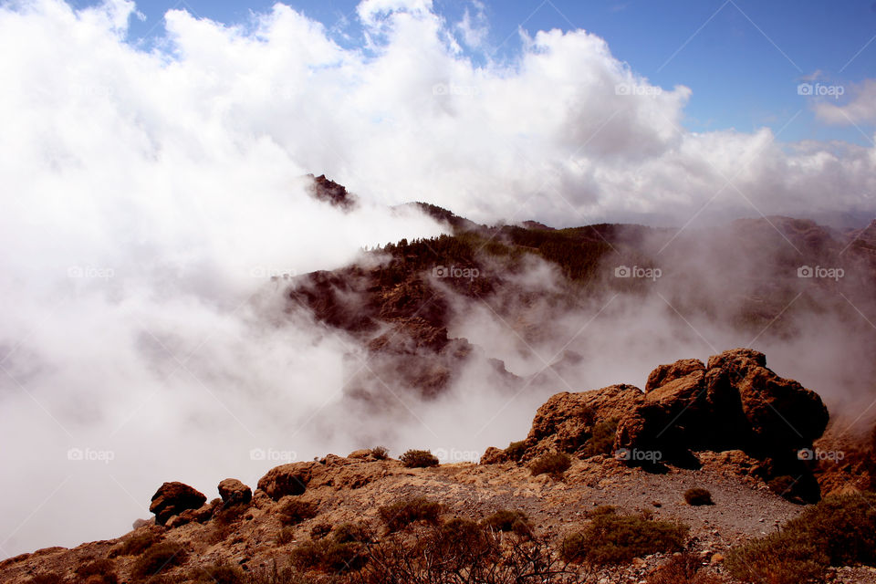 No Person, Travel, Landscape, Volcano, Sky