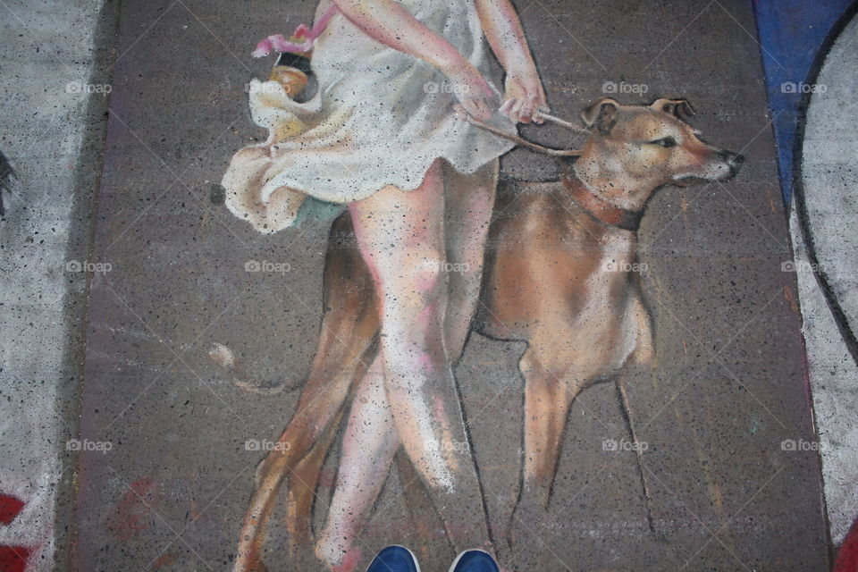 chalk art