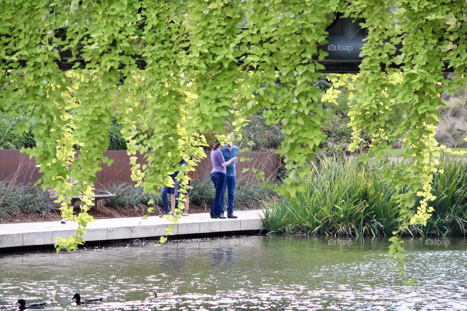 Couple Romance on the river