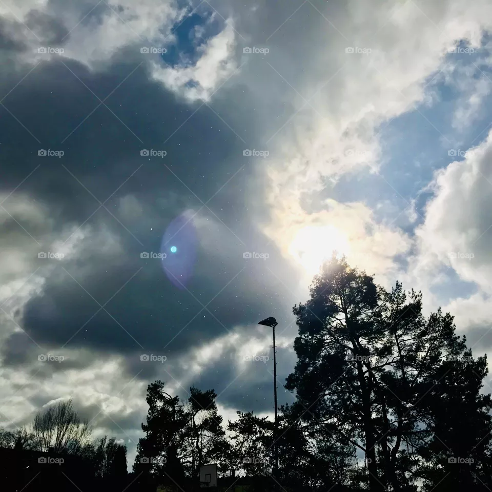 Sky clouds