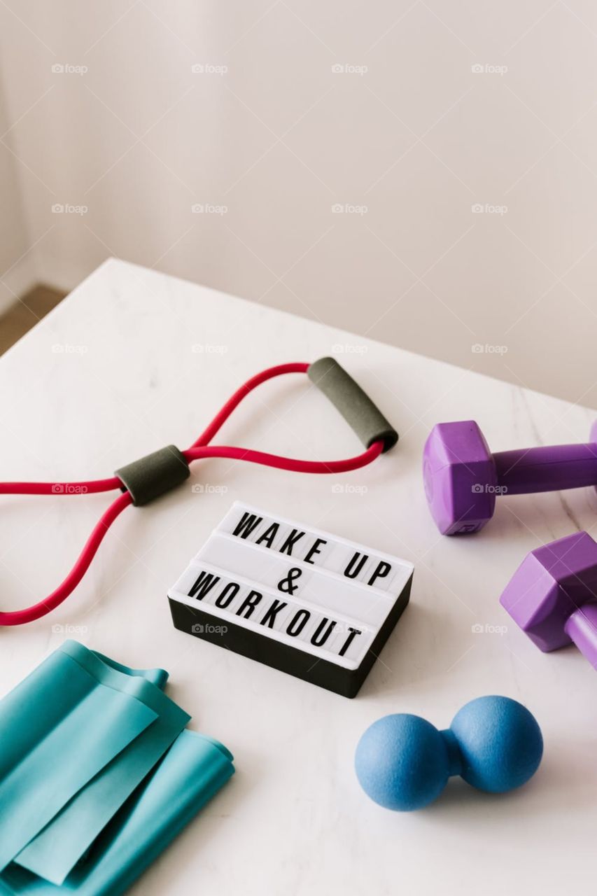 wake up & work out
