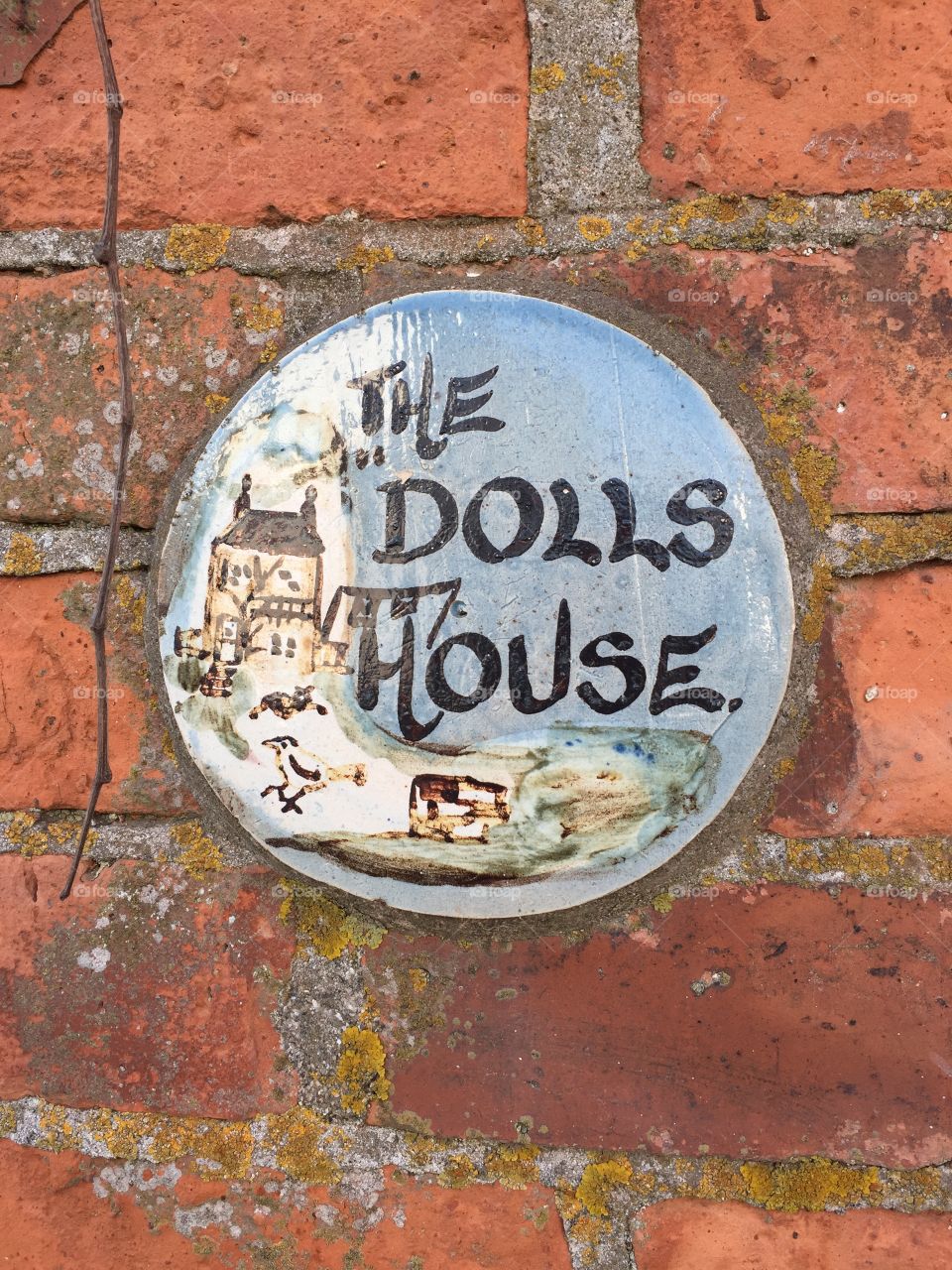 dolls house sign