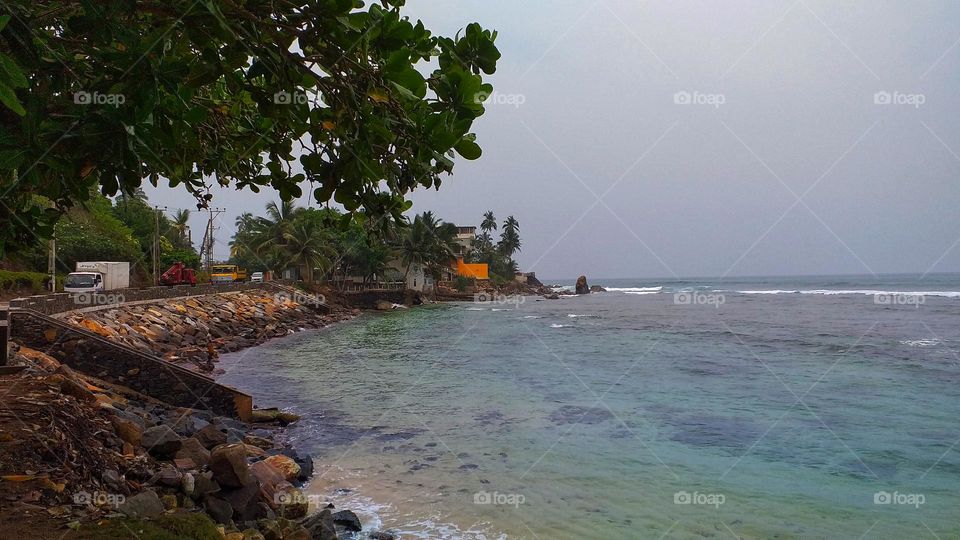 Sea in Sri Lanka