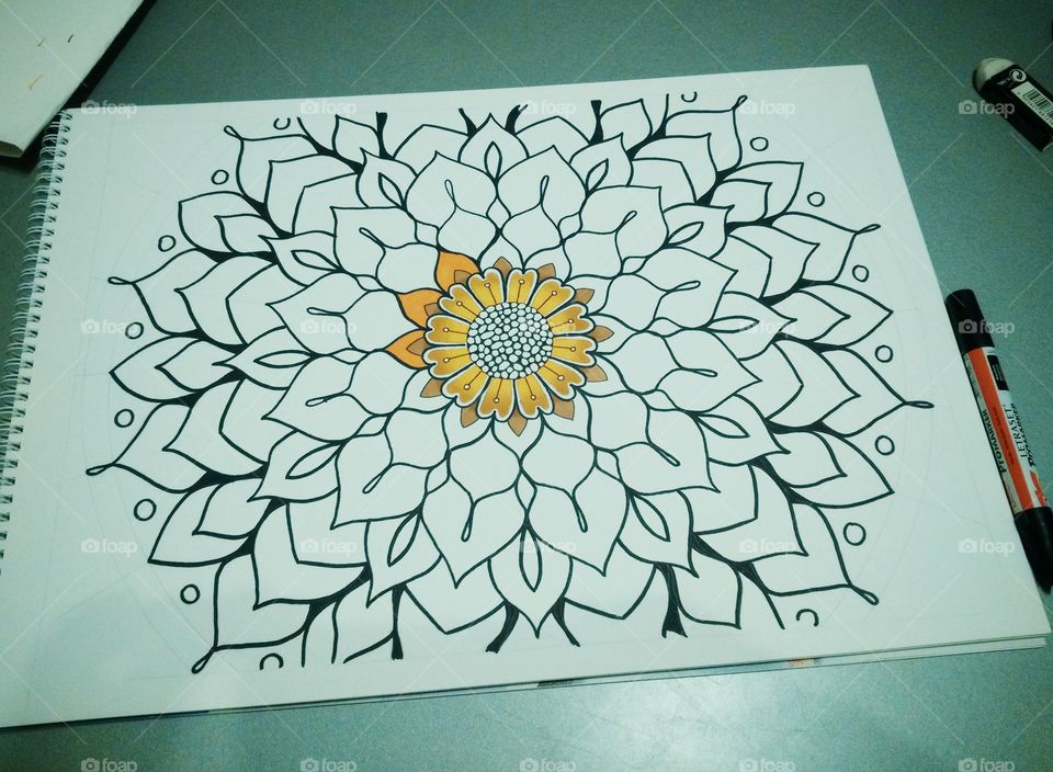 mandala drawing