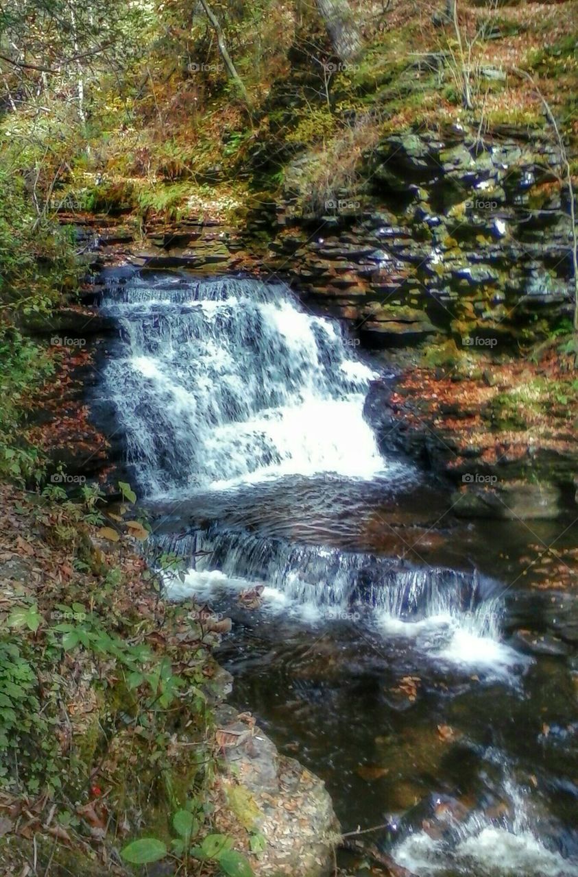 elegant waterfall