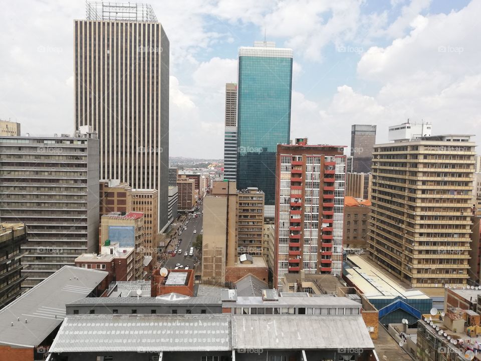 Johannesburg Central City of South Africa