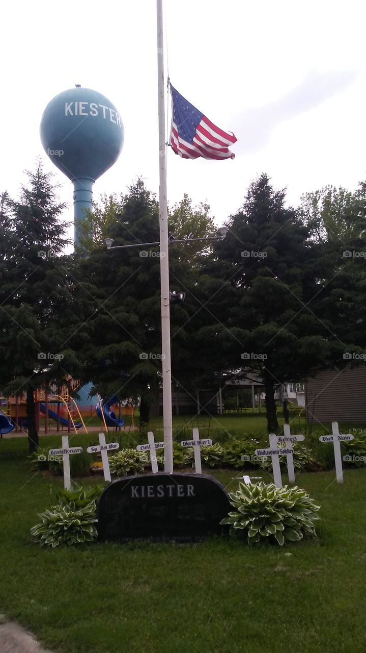 Flag, No Person, Outdoors, Military, Cemetery