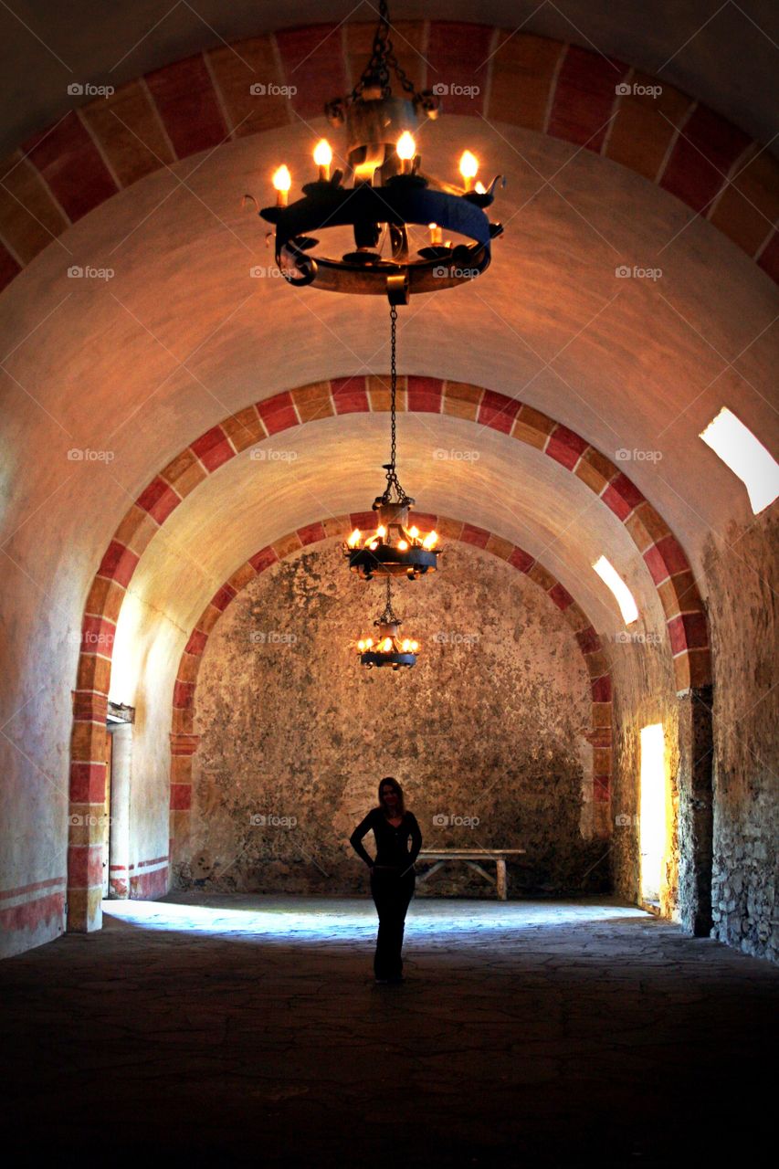 inside San Jose mission