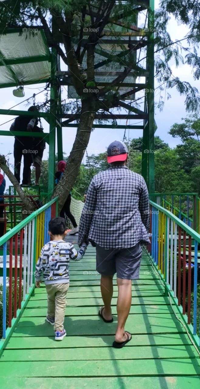 A moment with dad...