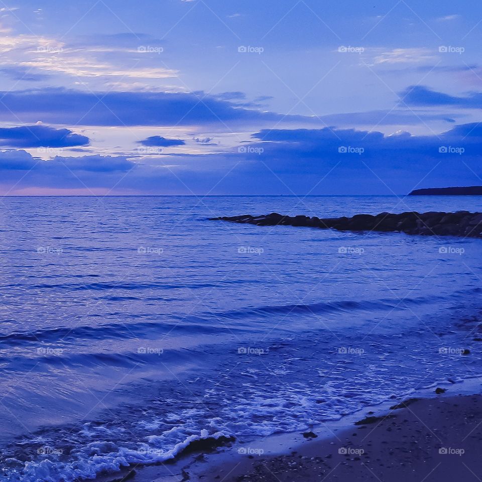 evening at sea