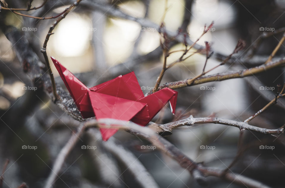 Paper crane