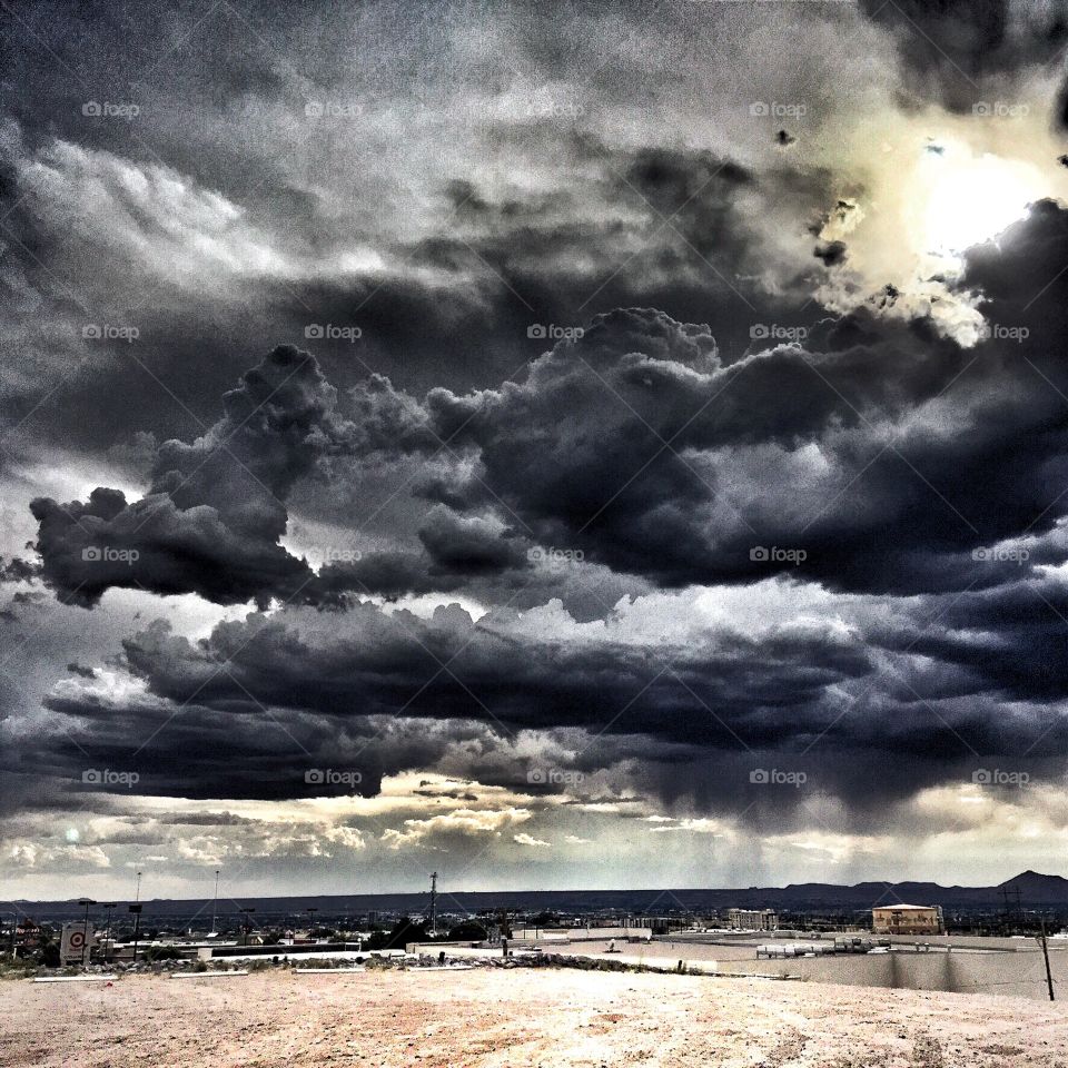 Clouds over Las Cruces, NM