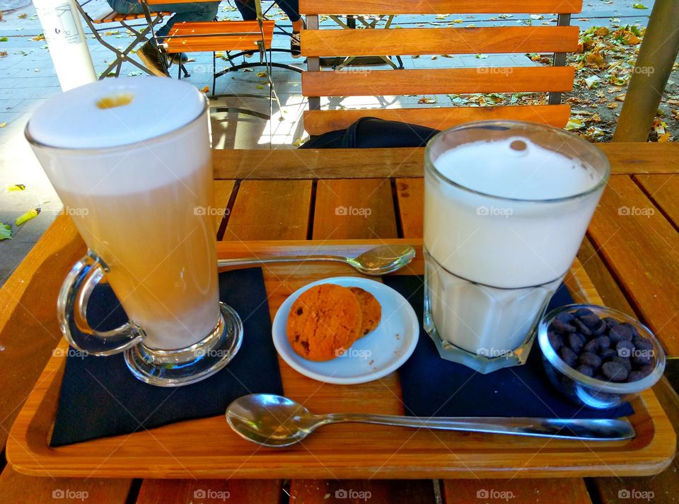 coffee and hot chocolate in Brugge