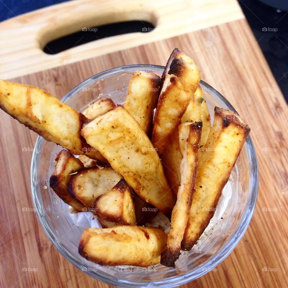 Baked sweet potato fries