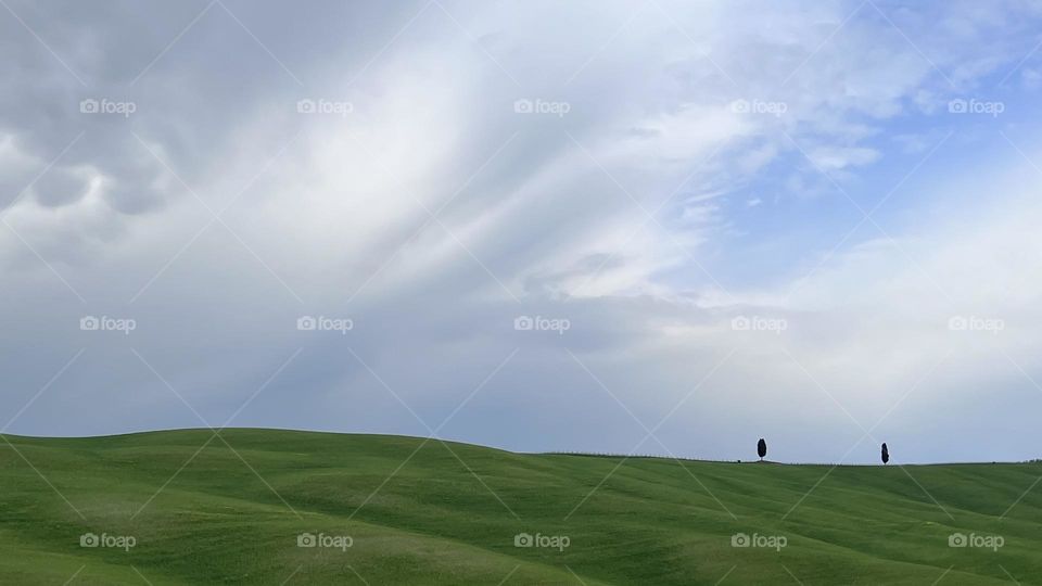 Landscape in Tuscany 