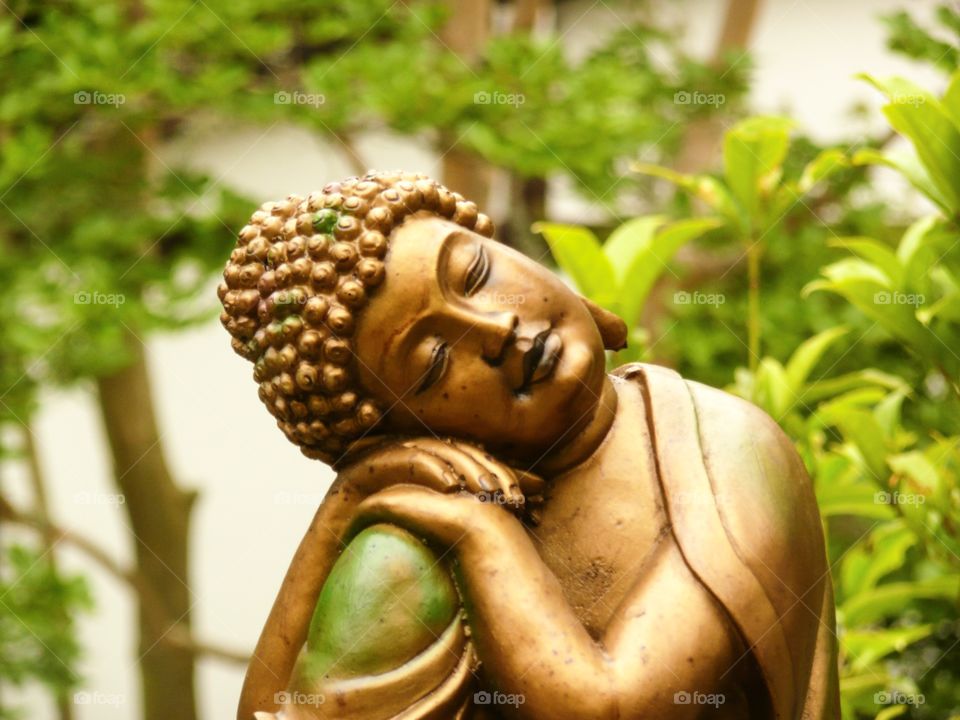 Buddha statue from Miyajima, Japan
