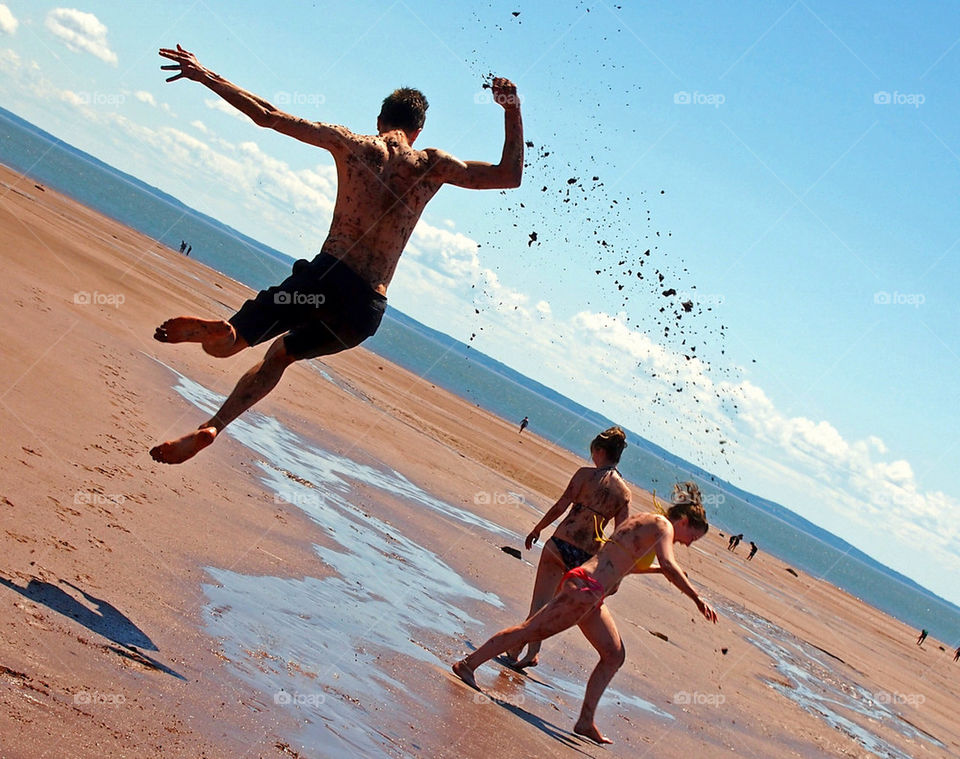 beach ocean summer sunny by swatchtime