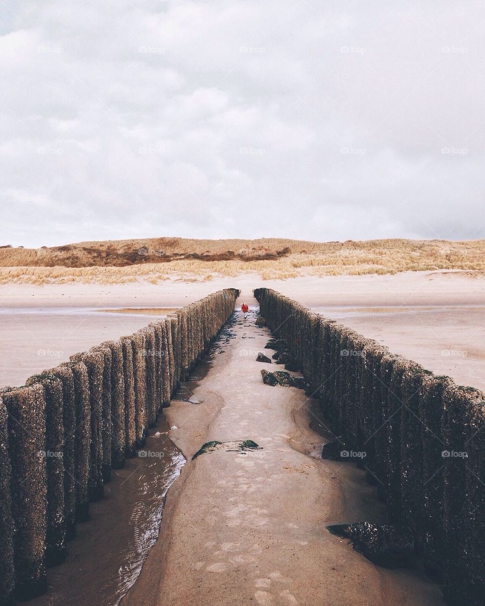 At the beach 