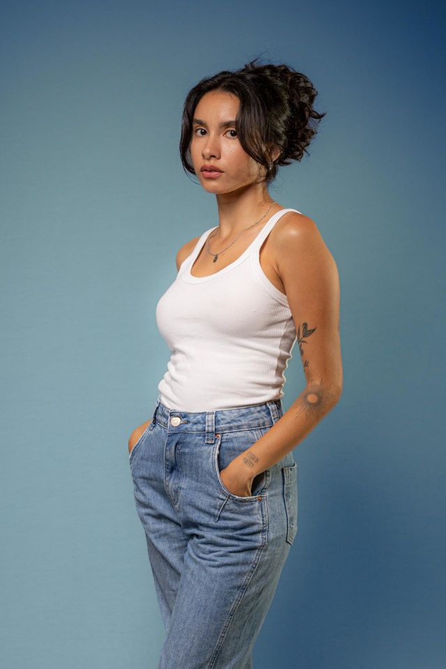 modelo para fotos.