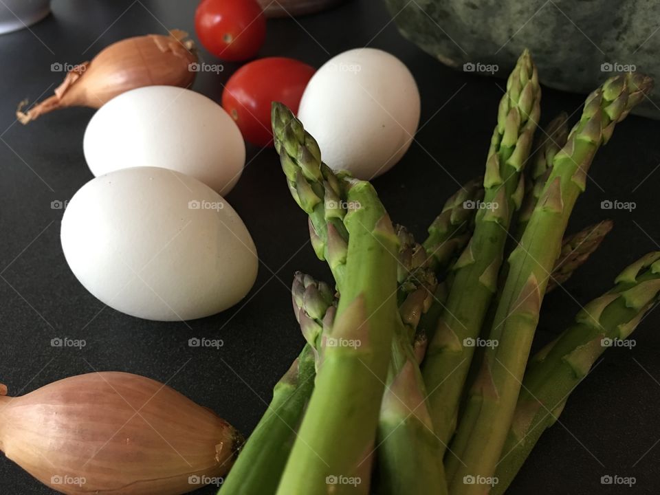 Fresh fall market ingredients