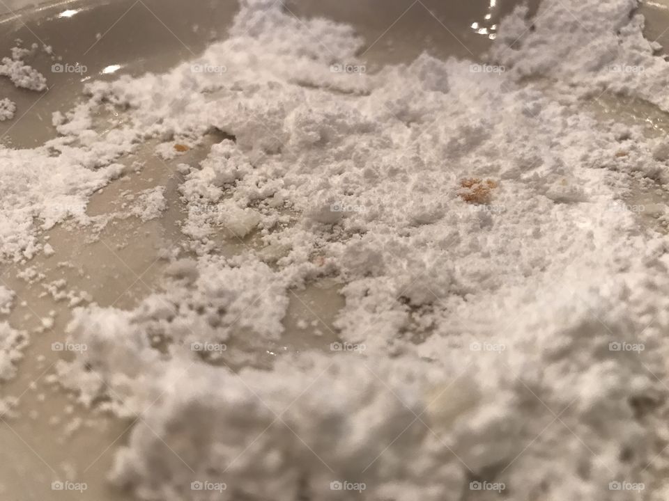 Close-up of powdered sugar