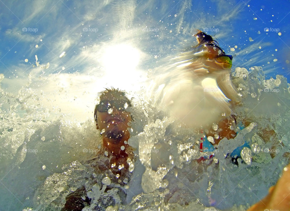 Fun in the ocean